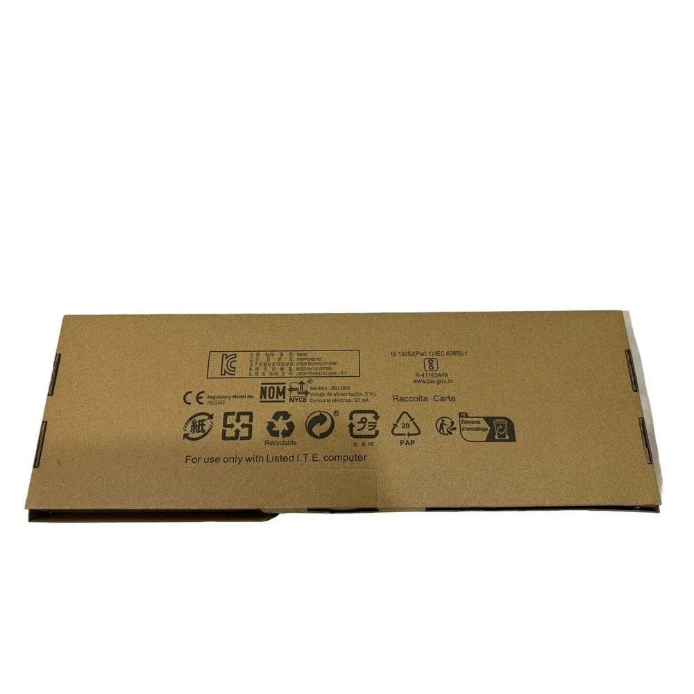 Dell Computer‎ Keyboard New Open Box CN-0081N8-L0300-34T-052T Black Wired